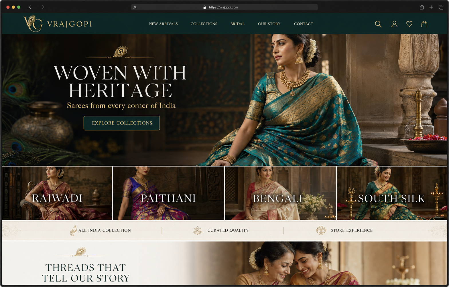 Website development and e-commerce solution — project visual 6